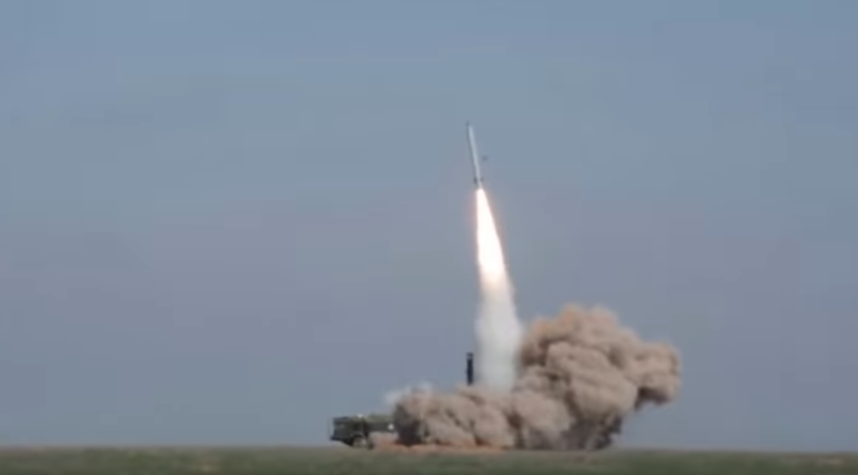 Russian missile test footage of a 9M723