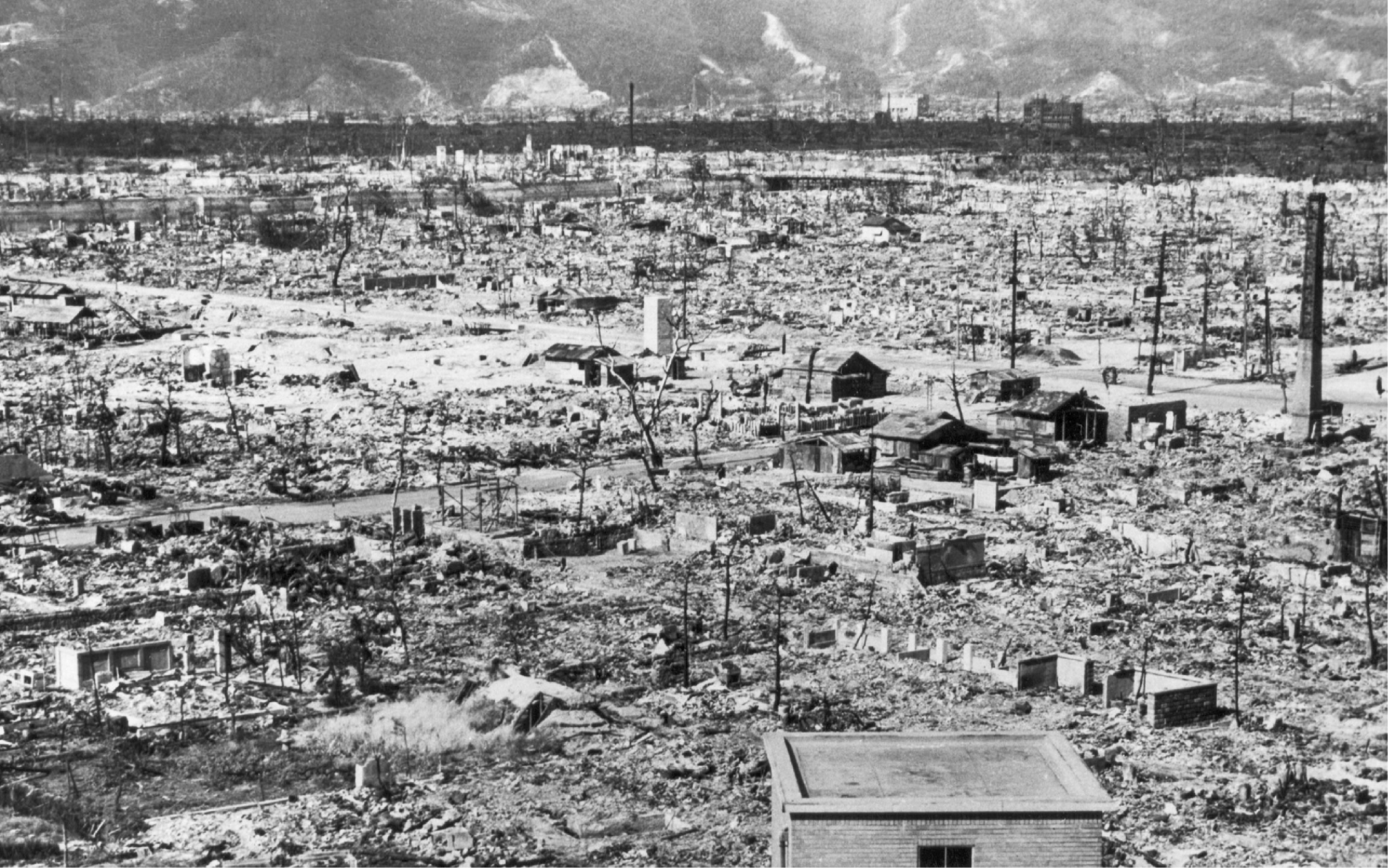 Нагасаки после ядерного взрыва. Хиросима и Нагасаки до 1945.